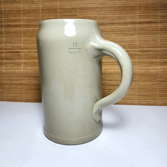 German Beer Stein 200 Anniversary Vintage Dinkel Acker 1 Litre Stoneware Ceramic - Picture 7 of 10